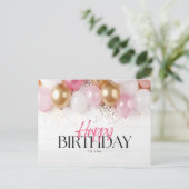 ハッピーバースデー ポストカード (スタンド正面)