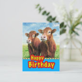 ハッピーバースデー ポストカード (スタンド正面)