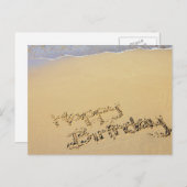 ハッピーバースデー ポストカード (正面/裏面)