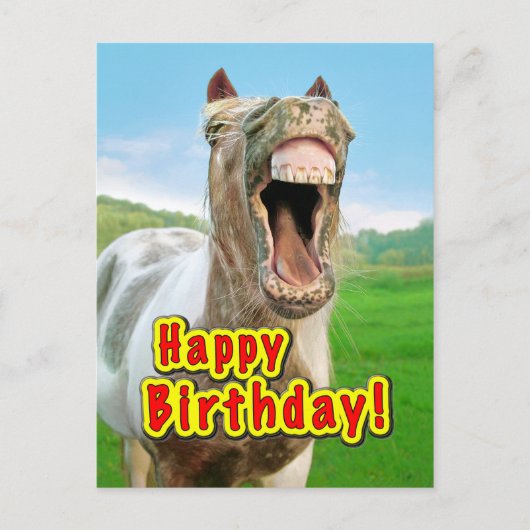 ハッピーバースデー ポストカード (正面)