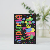 ハッピーバースデー ポストカード (スタンド正面)