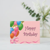 ハッピーバースデー ポストカード (スタンド正面)
