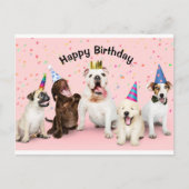 ハッピーバースデー ポストカード (正面)