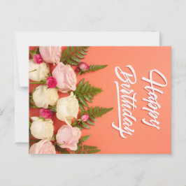 ハッピーバースデー ポストカード