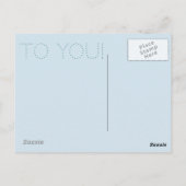 ハッピーバースデー ポストカード (裏面)