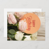 ハッピーバースデー ポストカード (正面/裏面)