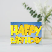 ハッピーバースデー ポストカード (スタンド正面)