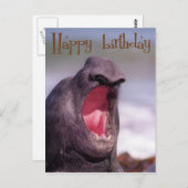 ハッピーバースデー ポストカード (正面/裏面)