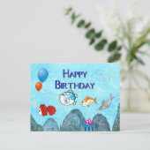 ハッピーバースデー ポストカード (スタンド正面)