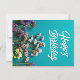 ハッピーバースデー ポストカード