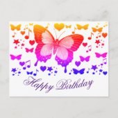 ハッピーバースデー_ ポストカード (正面)