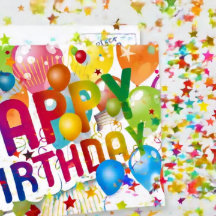 ハッピーバースデー