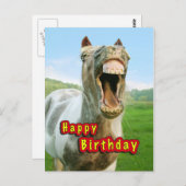 ハッピーバースデー ポストカード (正面/裏面)