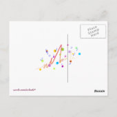 ハッピーバースデー ポストカード (裏面)