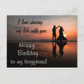 ハッピーバースデー ポストカード (正面)