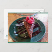 ハッピーバースデー ポストカード (正面/裏面)