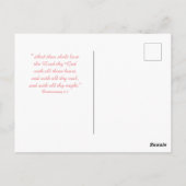 ハッピーバースデー! ポストカード (裏面)