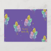 ハッピーバースデー ポストカード (裏面)