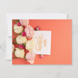 ハッピーバースデー ポストカード