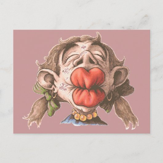 ハッピーバースデー- ポストカード (正面)