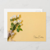 ハッピーバースデー ポストカード (正面/裏面)