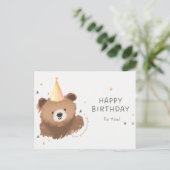 ハッピーバースデー ポストカード (スタンド正面)