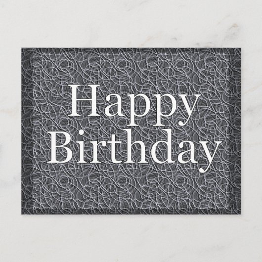ハッピーバースデー ポストカード (正面)