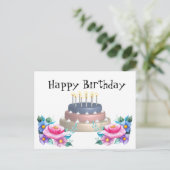ハッピーバースデー ポストカード (スタンド正面)