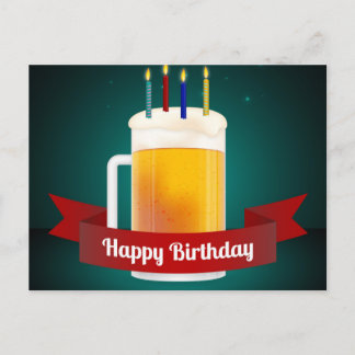 ハッピーバースデー ポストカード