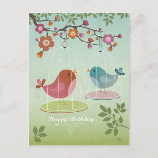 ハッピーバースデー ポストカード