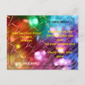 ハッピーバースデー ポストカード (裏面)