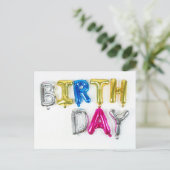 ハッピーバースデー ポストカード (スタンド正面)