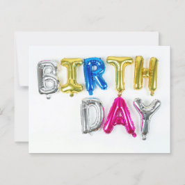 ハッピーバースデー ポストカード