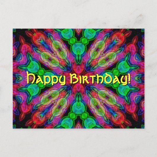 ハッピーバースデー!ポストカード ポストカード (正面)