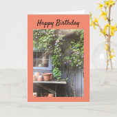 ハッピーバースデー**マイお気に入りのナース**カード カード (黄色い花)