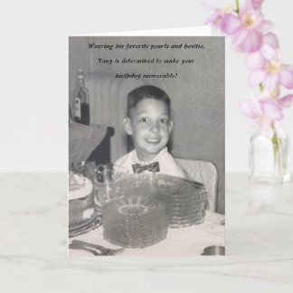 ハッピーバースデー、マイファッショニスタフレンド カード