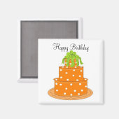 ハッピーバースデー マグネット (正面/裏面)