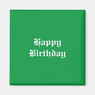 ハッピーバースデー マグネット