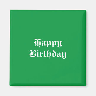 ハッピーバースデー マグネット