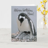 ハッピーバースデー、マムカード カード (黄色い花)