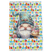 ハッピーバースデー ミディアムペーパーバッグ (裏面)