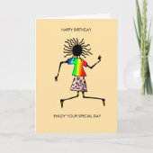 ハッピーバースデー、ミュージックビーブカード カード (正面)