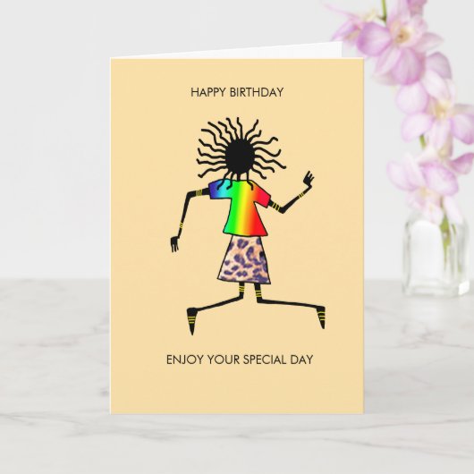 ハッピーバースデー、ミュージックビーブカード カード (蘭)