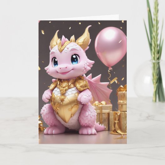 ハッピーバースデー/メッセージの追加:-) カード (正面)