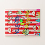 ハッピーバースデー メリークリスマス パズル (横)