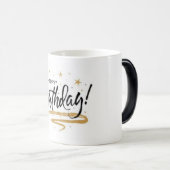 ハッピーバースデー モーフィングマグカップ (正面右)