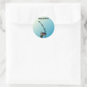 ハッピーバースデー。 ラウンドシール (バッグ)