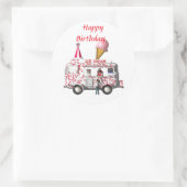 ハッピーバースデー ラウンドシール (バッグ)