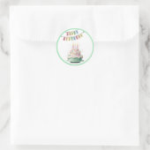 ハッピーバースデー ラウンドシール (バッグ)