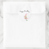 ハッピーバースデー ラウンドシール (バッグ)